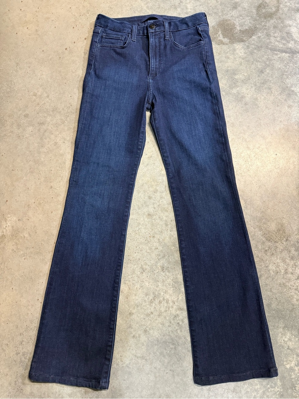 Joe's Jeans Hi (rise) Honey Curvy Bootcut Dark Blue Jeans Size 28